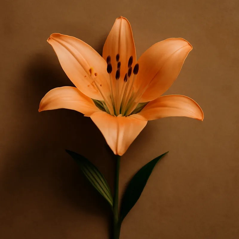 Klassinen lilja luonnonvalossa