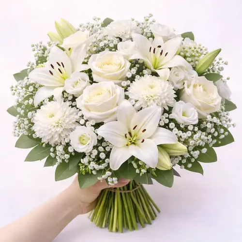 Surunvalittelu – valkoisia kukkia ajatuksin