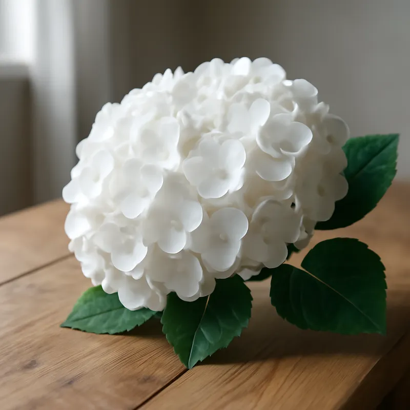 Hortensia – valkoinen – kuva 3