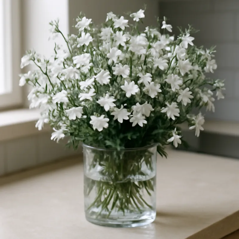 Lobelia – valkoinen – kuva 3