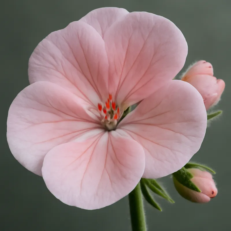 Pelargoni – vaaleanpunainen – kuva 2