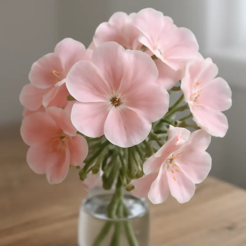 Pelargoni – vaaleanpunainen – kuva 3