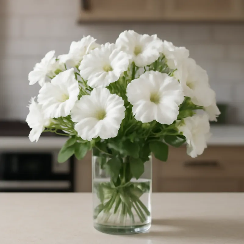 Petunia – valkoinen – kuva 3