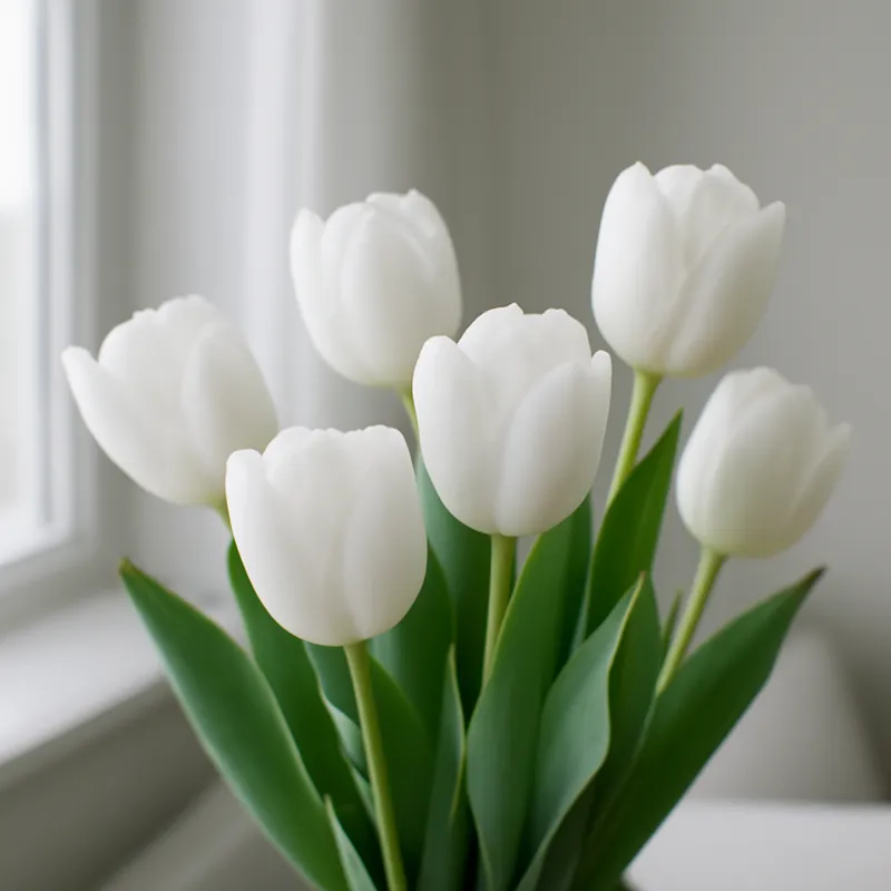 Tulppaani – valkoinen – kuva 3